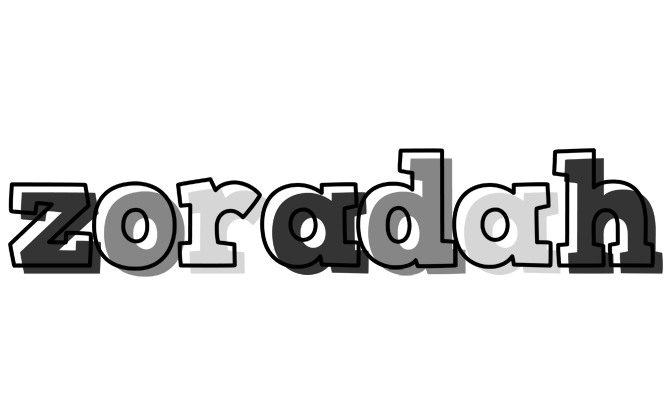 Zoradah night logo