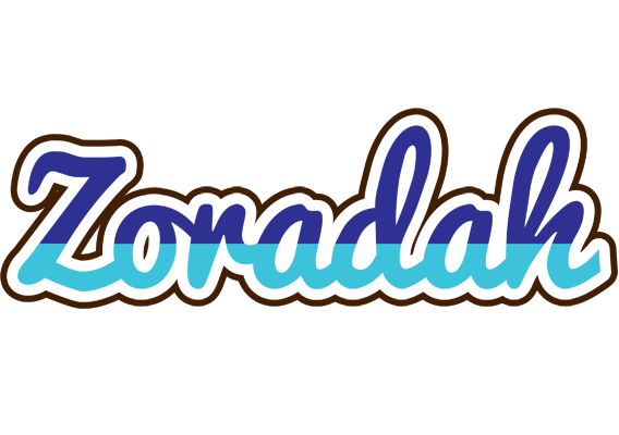 Zoradah raining logo