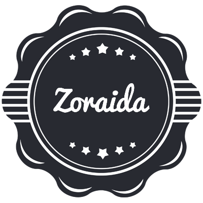 Zoraida badge logo