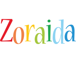 Zoraida birthday logo