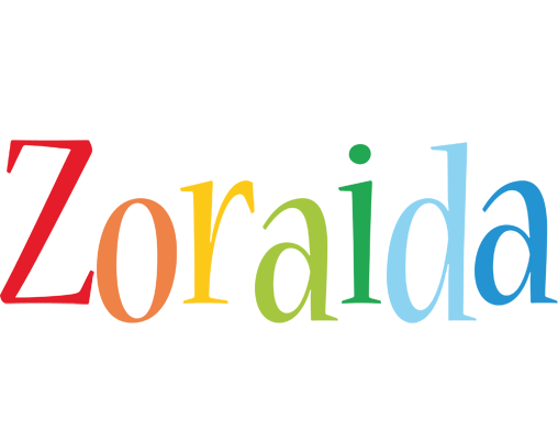 Zoraida birthday logo