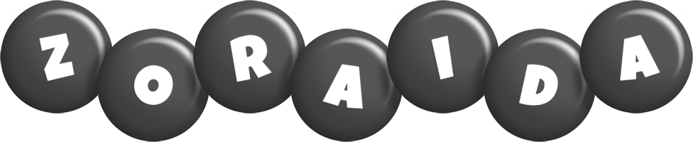 Zoraida candy-black logo