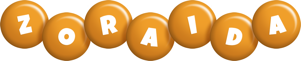Zoraida candy-orange logo