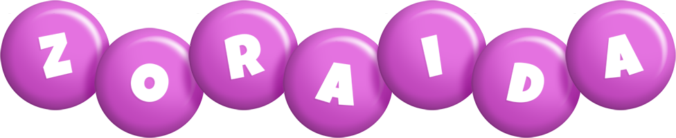 Zoraida candy-purple logo