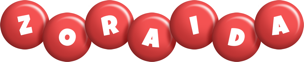 Zoraida candy-red logo