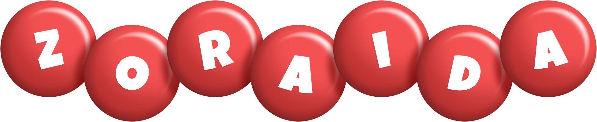 Zoraida candy-red logo