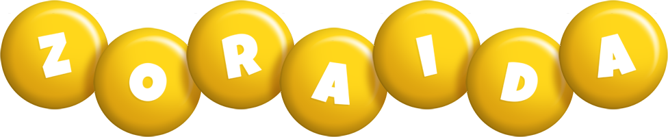 Zoraida candy-yellow logo