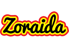 Zoraida flaming logo