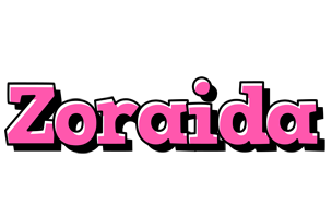 Zoraida girlish logo