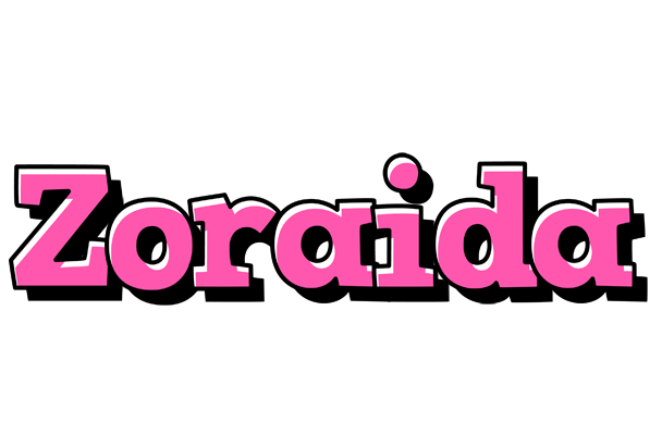 Zoraida girlish logo