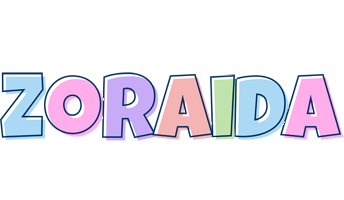 Zoraida pastel logo