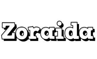 Zoraida snowing logo