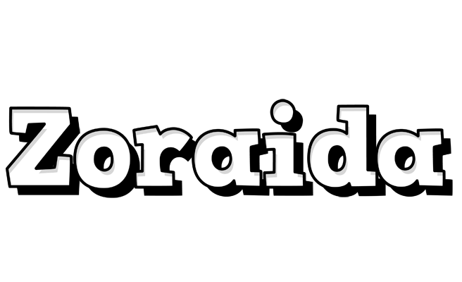 Zoraida snowing logo