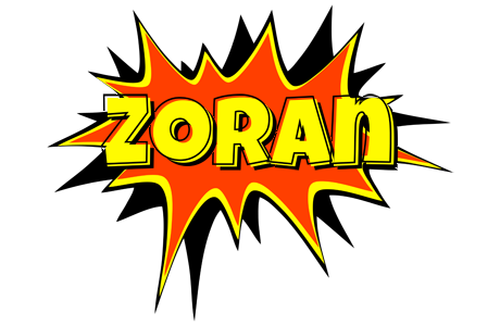 Zoran bazinga logo