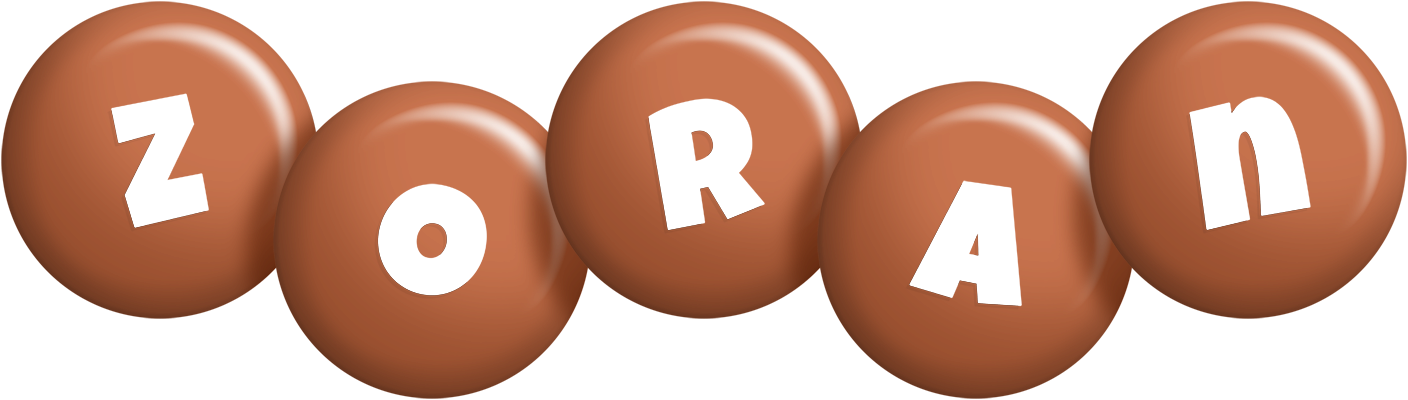Zoran candy-brown logo