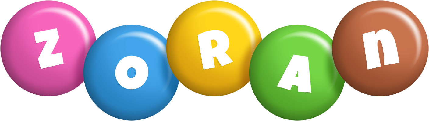 Zoran candy logo