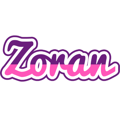 Zoran cheerful logo