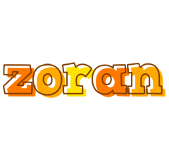 Zoran desert logo