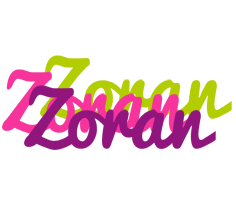 Zoran flowers logo