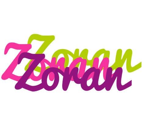 Zoran flowers logo