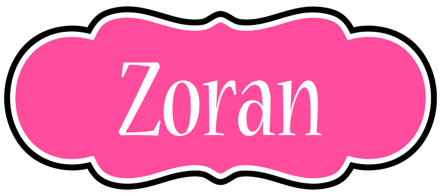 Zoran invitation logo