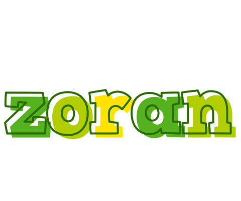 Zoran juice logo