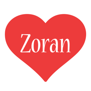 Zoran love logo