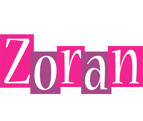 Zoran whine logo