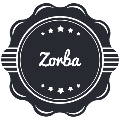 Zorba badge logo