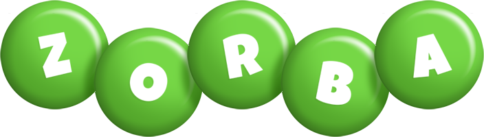 Zorba candy-green logo