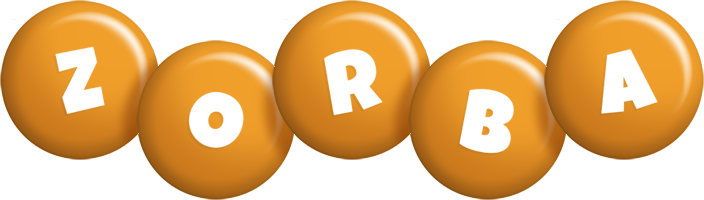 Zorba candy-orange logo