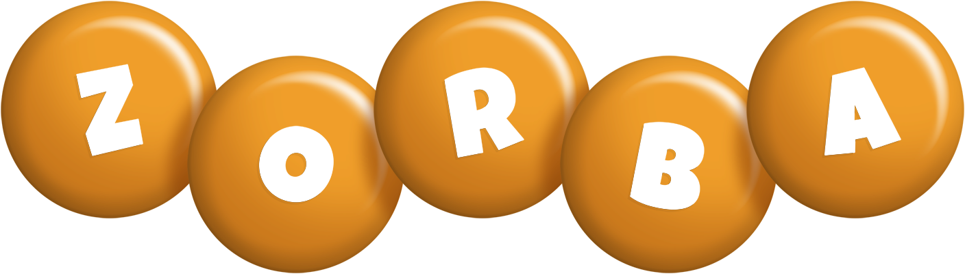 Zorba candy-orange logo