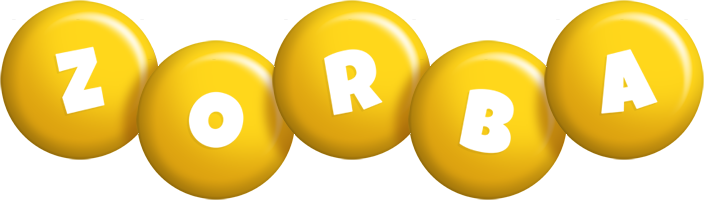 Zorba candy-yellow logo