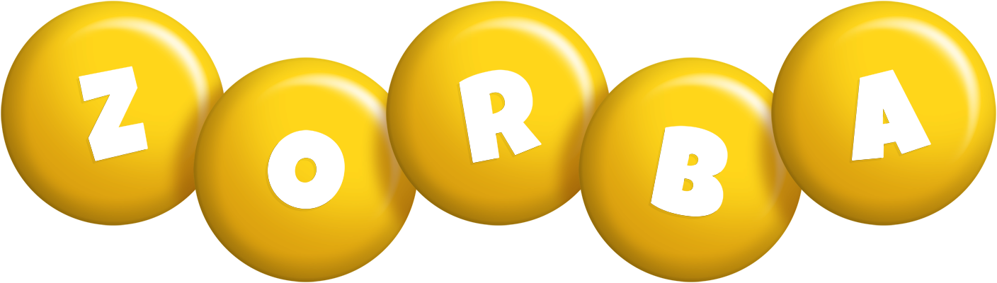 Zorba candy-yellow logo