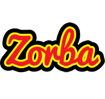 Zorba fireman logo