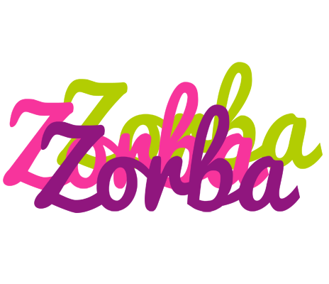 Zorba flowers logo