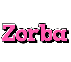 Zorba girlish logo
