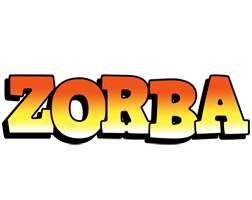 Zorba sunset logo