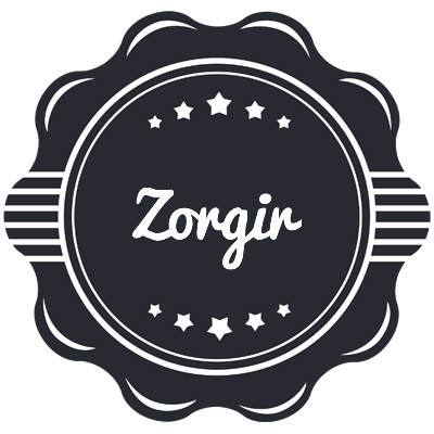 Zorgir badge logo