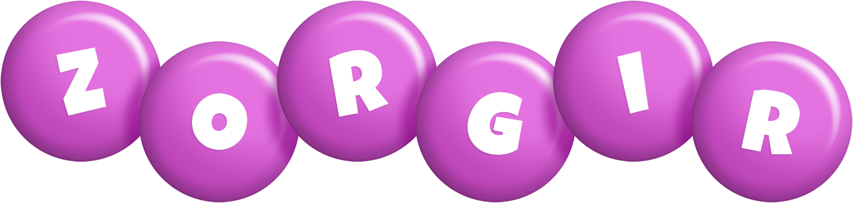 Zorgir candy-purple logo