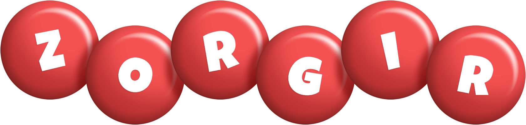 Zorgir candy-red logo
