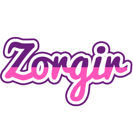 Zorgir cheerful logo