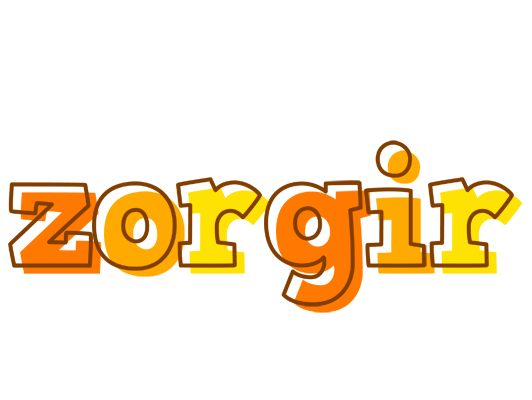 Zorgir desert logo