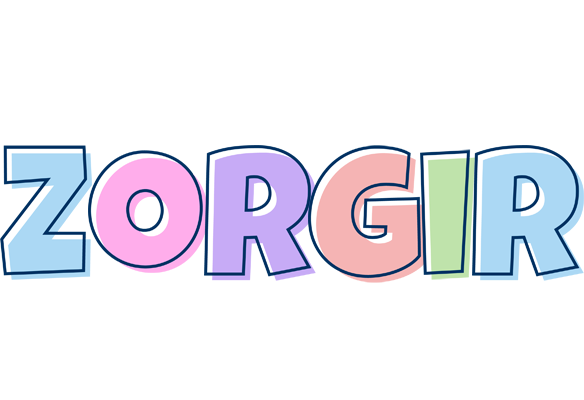 Zorgir pastel logo