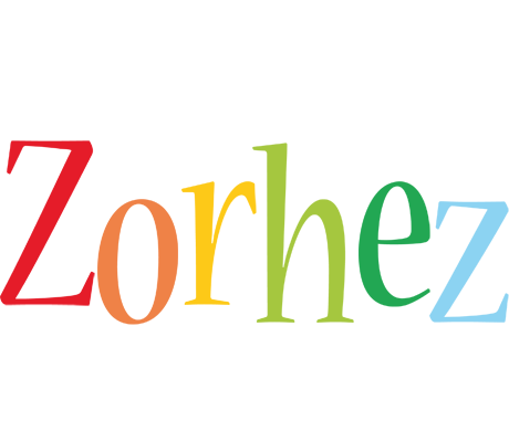 Zorhez birthday logo