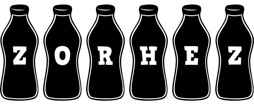 Zorhez bottle logo