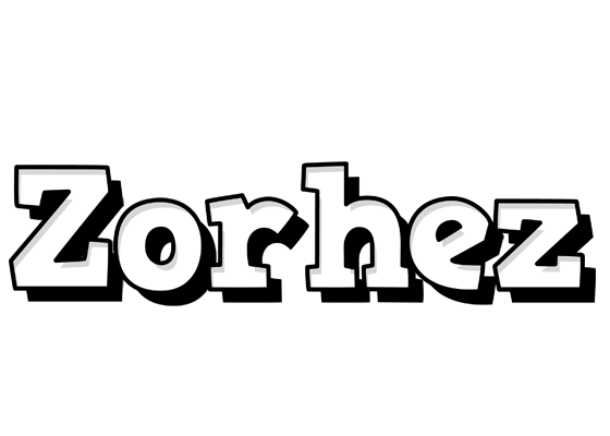 Zorhez snowing logo
