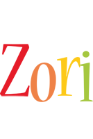 Zori birthday logo