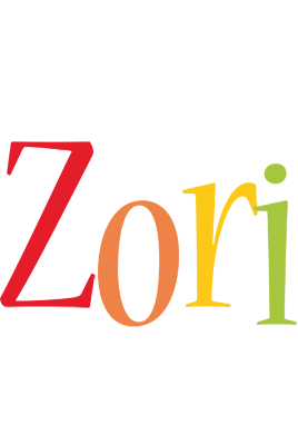 Zori birthday logo
