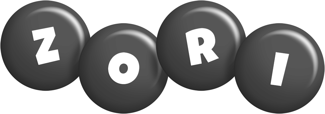 Zori candy-black logo
